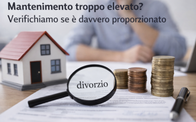 Mantenimento troppo elevato? Verifichiamo se è davvero proporzionato